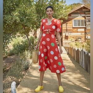 Hunter Bell Front Tie Dress